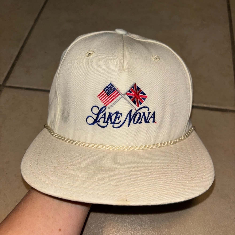 New Era Vintage Cream Lake Nona Pro Model Cap